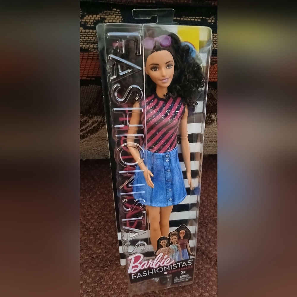 Barbie Fashionista #55 Denim And Dazzle NIB